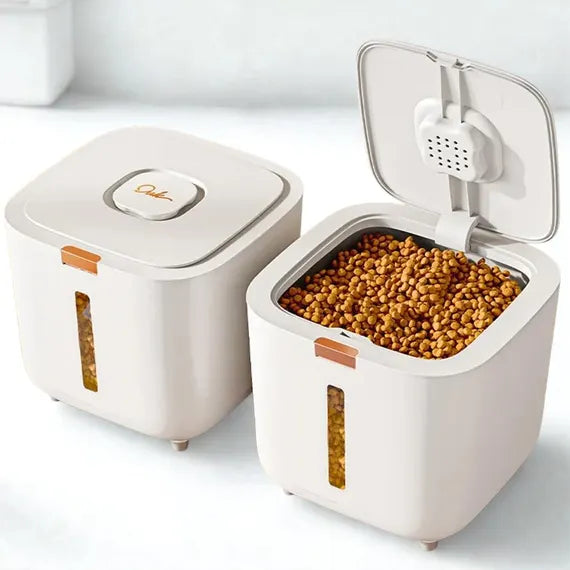 Pet food storage barrel large storage barrel food sealed moisture-proof cat food barrel storage cat food dog food barrel Pet foo